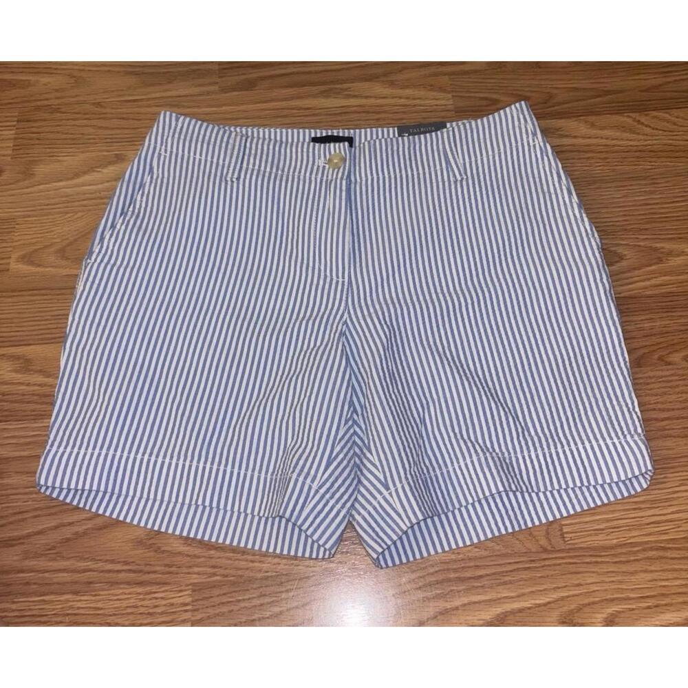 Talbots Petite Relaxed Chino Shorts Size 4 - Picture 1 of 11